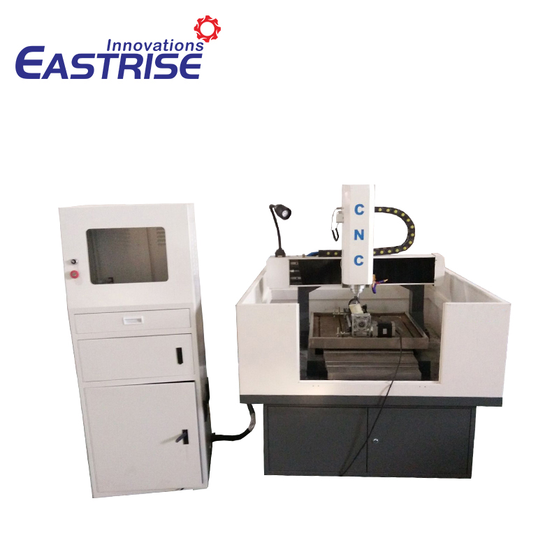 6060 600*600mm Semi-sealed Mould Carving Egraving Machine with Rotary Axis