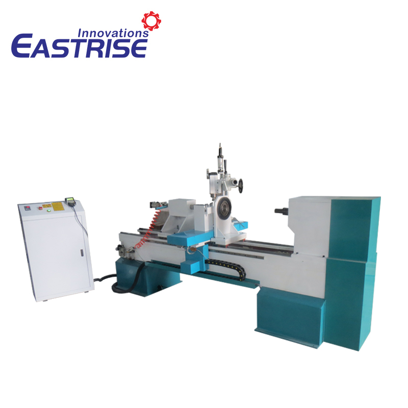 Single Spindle Double Cutters CNC Woodworking Lathe Machine (1)