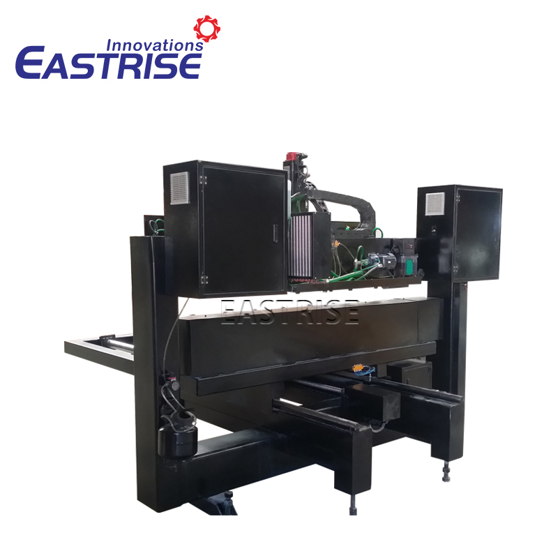 Multi-heads 3d CNC Router Carving Machine for Table Leg, with Rotary Axis