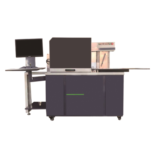 Wide channel letter bending machine