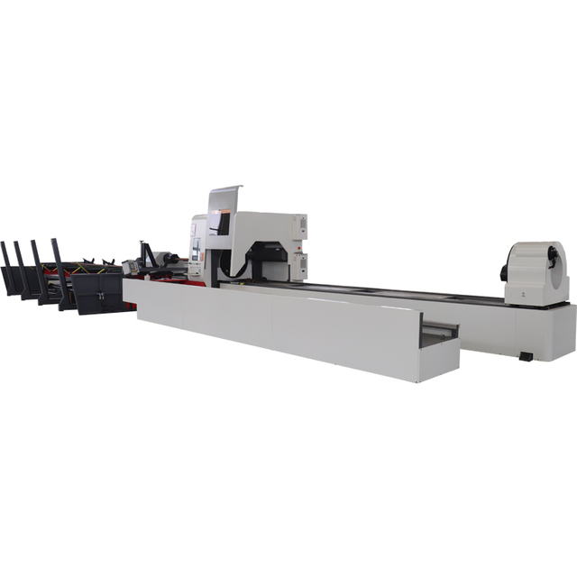 3 Chucks (Side Hanging) Heavy-Load Laser Tube Cutting Machine