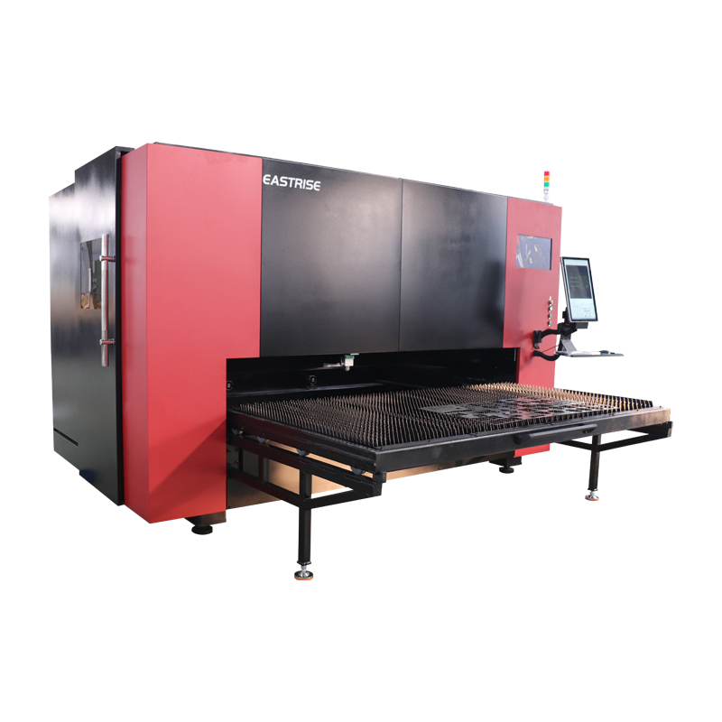  Close Fiber laser cutting machine for metal single platform