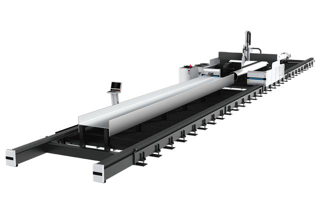 H Beam,tube,plate Three in One Laser Cutting Machine