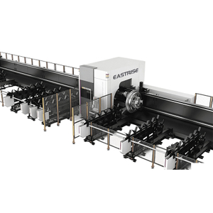 4 Chucks (Side Hanging) Heavy-Load Laser Tube Cutting Machine