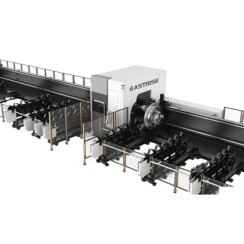 4 Chucks (Side Hanging) Heavy-Load Laser Tube Cutting Machine