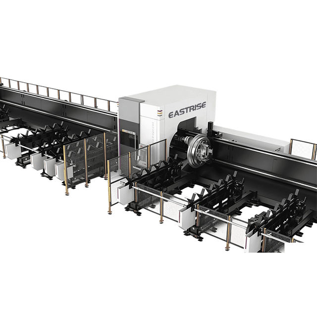 4 Chucks (Side Hanging) Heavy-Load Laser Tube Cutting Machine
