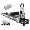Pneumatic Chuck CNC Fiber Laser Tube Cutting Machine with Overhang Cutting Function