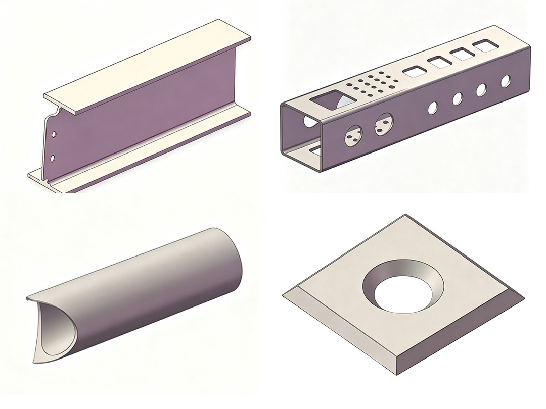 H Beam,tube,plate Three in One Laser Cutting Machine