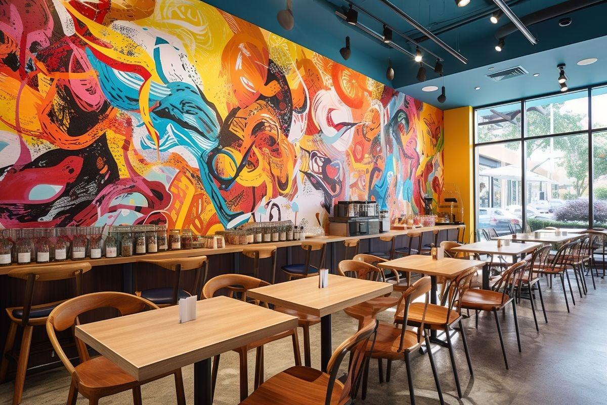 Wall Printing for Restaurant and Hotel Decoration