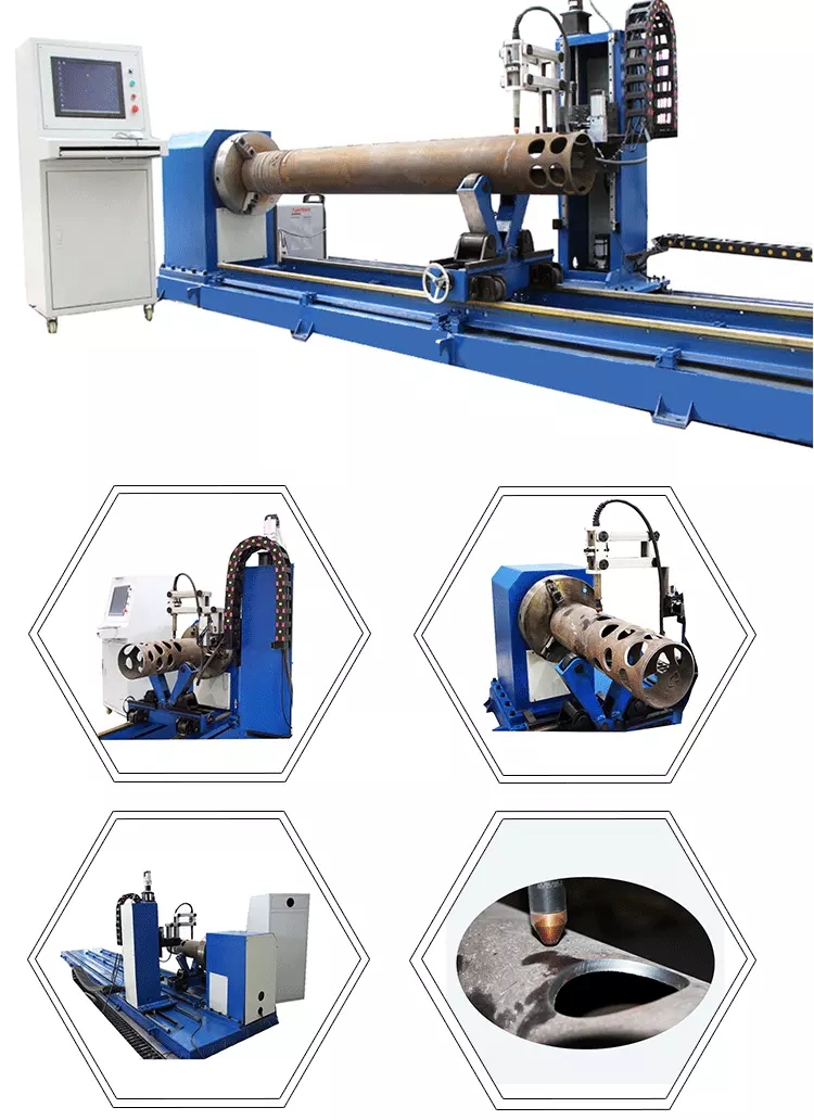 5 axis bevel pipe tube CNC Cutting Machine Profile Cutting Machine (7)